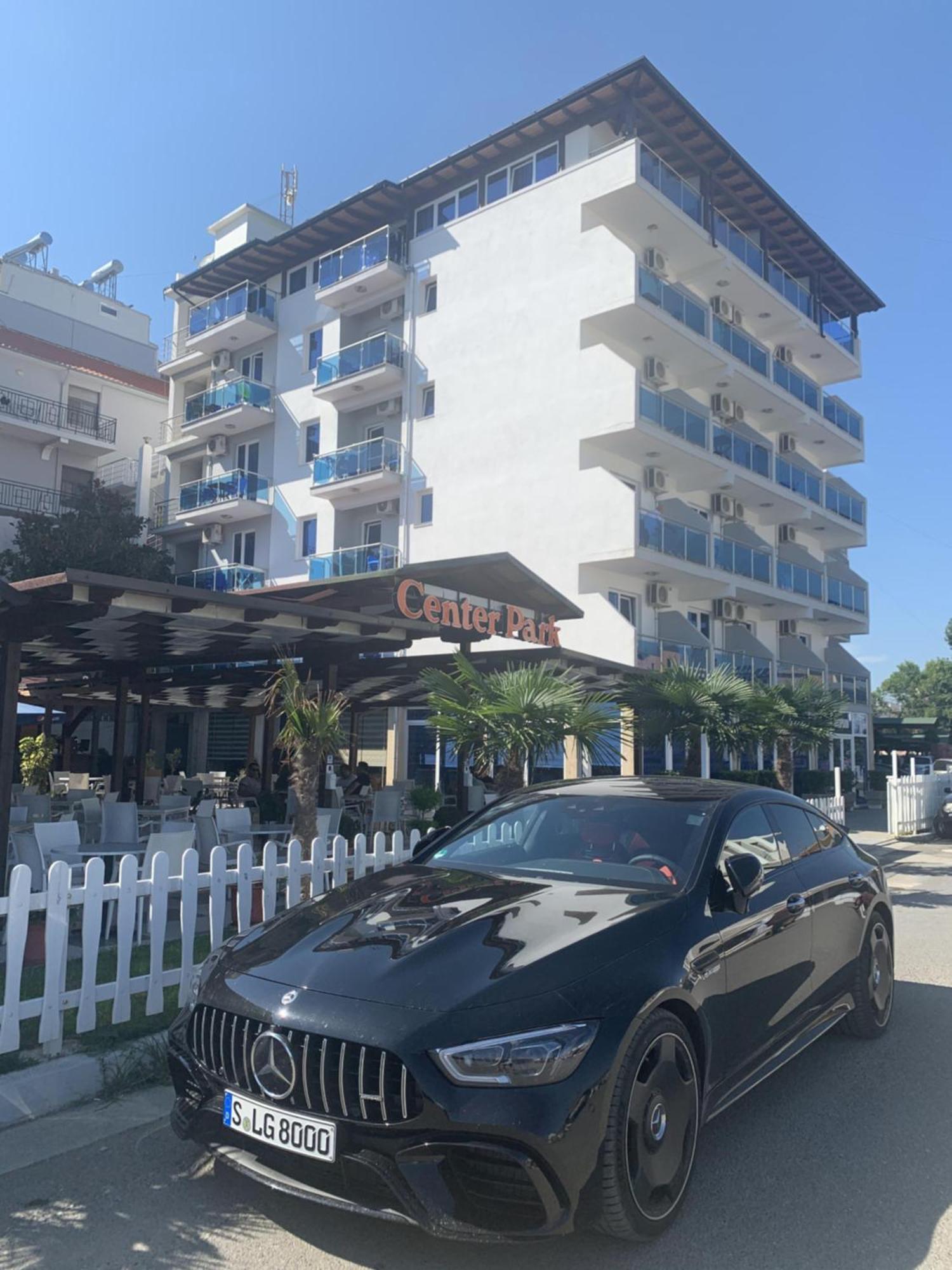 Center Park Hotel Velipojë Buitenkant foto